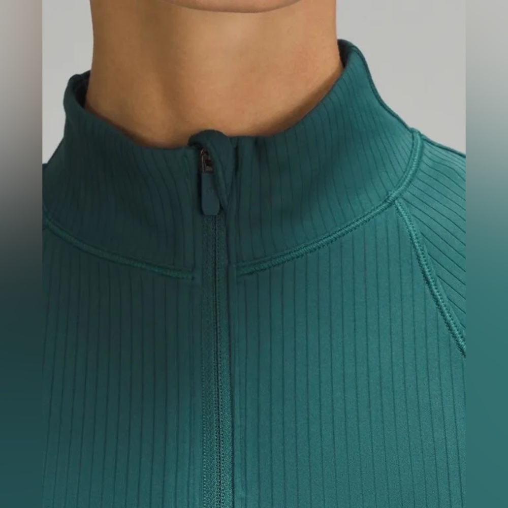 Lululemon Its Rulu Run Ribbed
Cropped Half Zip 🦋 - Picture 9 of 14